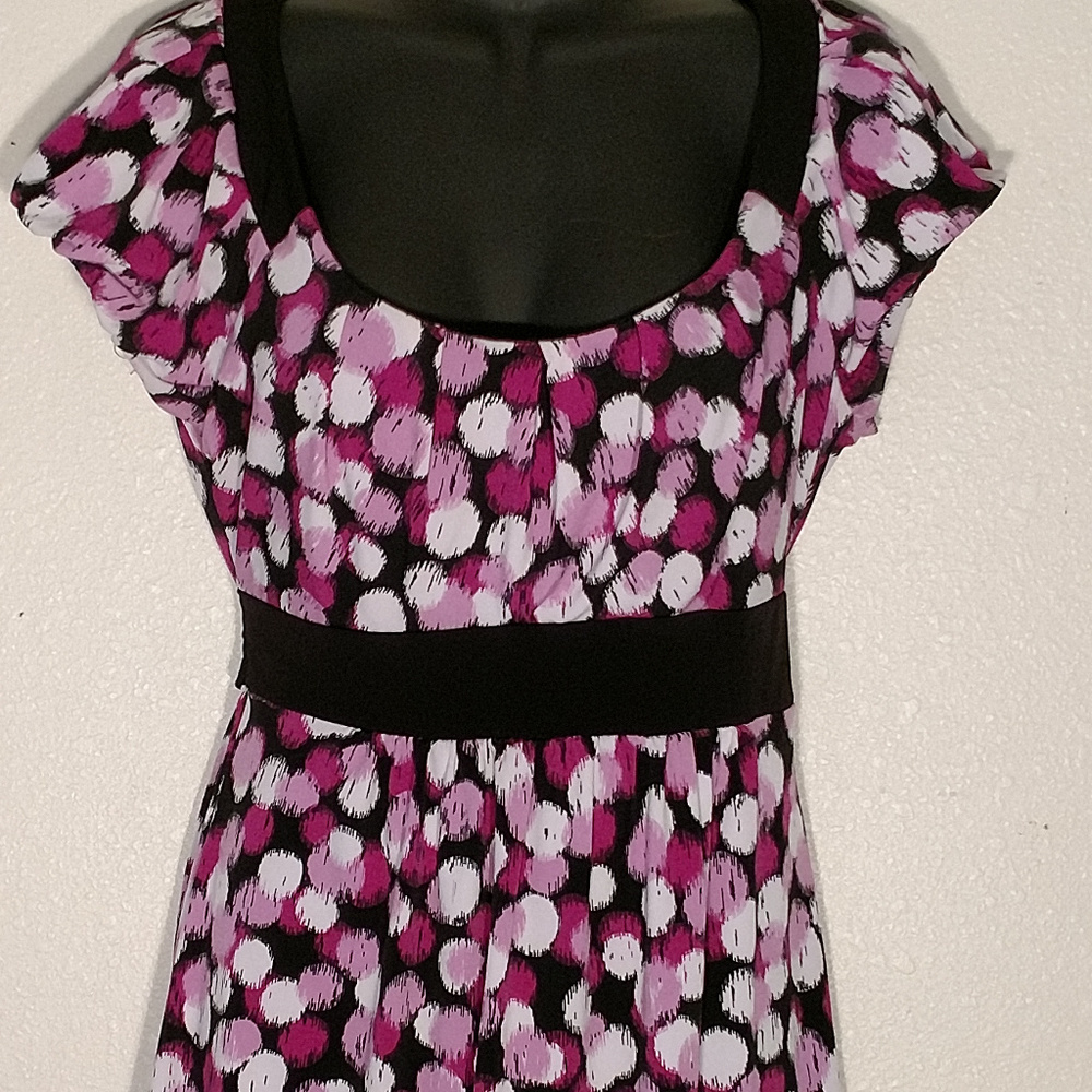 MAURICES Multi-Color Dress Mid-Thigh Med